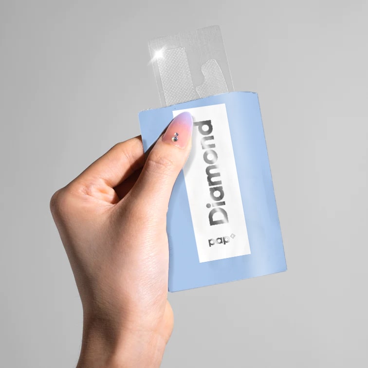 White Strips PAP+ hampaiden valkaisuliuskat Diamond Smile