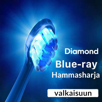 Teho LED valkaisu äänihammasharja Diamond Smile hampaiden valkaisuun